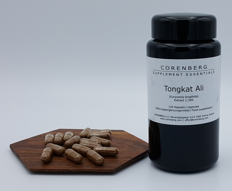 Tongkat Ali Capsules Pure Energy for Men (Eurycoma longifolia). 